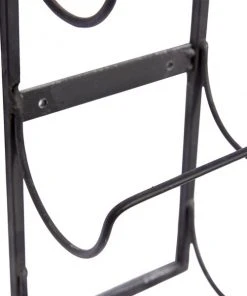 Grayson Lane 6-in x 25-in Black Metal Wine Rack -GRAYSON LANE shop 330862770 AlternateImage3 l