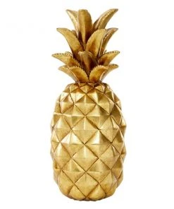 Grayson Lane Gold Polystone Pineapple Sculpture