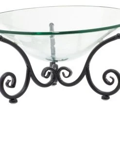 Grayson Lane Clear Glass and Metal Serving Bowl -GRAYSON LANE shop 330862776 AlternateImage3 l