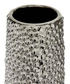 Grayson Lane Glam Silver Ceramic Decorative Vase -GRAYSON LANE shop 330862777 AlternateImage2 l