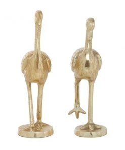 Grayson Lane Gold Flamingo Aluminum Sculptures - Set of 2 -GRAYSON LANE shop 330862779 AlternateImage3 l