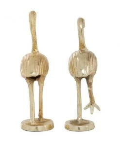 Grayson Lane Gold Flamingo Aluminum Sculptures - Set of 2 -GRAYSON LANE shop 330862779 AlternateImage5 l