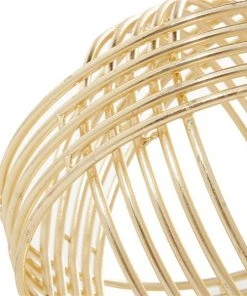 Grayson Lane Gold Metal Geometric Sculptures - Set of 2 -GRAYSON LANE shop 330862783 AlternateImage2 l