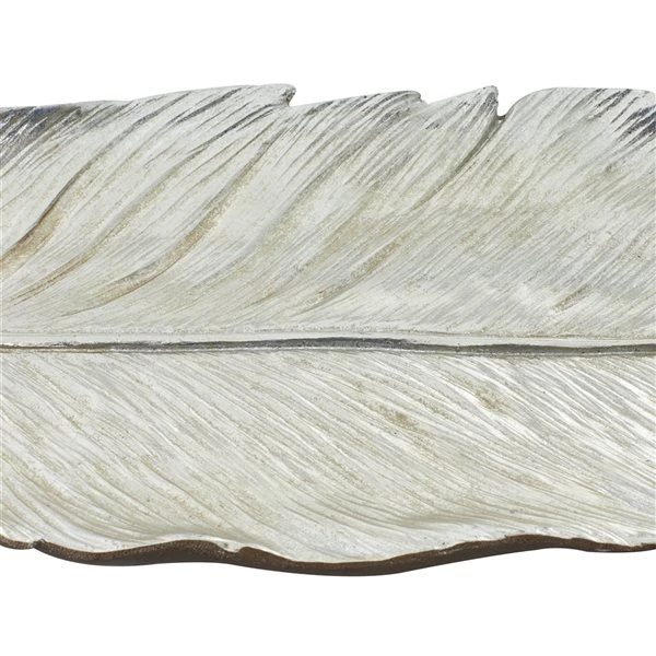 Grayson Lane Silver Resin Tray 3 Grayson Lane Silver Resin Tray - Image 3