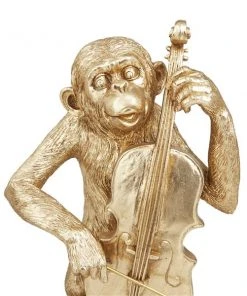Grayson Lane Gold Polystone Monkey Sculpture -GRAYSON LANE shop 330862816 AlternateImage2 l