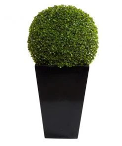 Grayson Lane 32-in Artificial Boxwood Tree