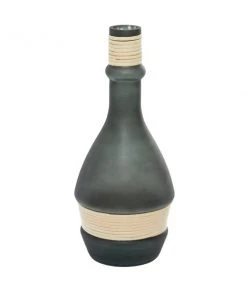 Grayson Lane Dark Green Glass Vase