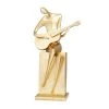 Grayson Lane Gold Contemporary Polystone Sculpture