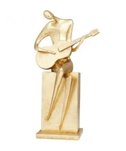 Grayson Lane Gold Contemporary Polystone Sculpture