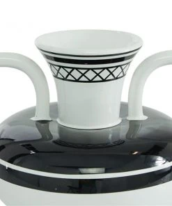 Grayson Lane White and Black Ceramic Vase 7 Grayson Lane White and Black Ceramic Vase -GRAYSON LANE shop 330862857 AlternateImage2 l