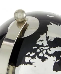 Grayson Lane Black and Silver Stainless Steel Globe -GRAYSON LANE shop 330862868 AlternateImage2 l