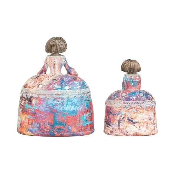 Grayson Lane Multicolour Tuscan Polystone Sculptures - Set of 3 5 Grayson Lane Multicolour Tuscan Polystone Sculptures - Set of 3 - Image 5