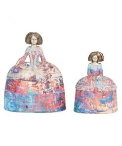 Grayson Lane Multicolour Tuscan Polystone Sculptures - Set of 3