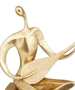 Grayson Lane Gold Polystone Contemporary Sculpture -GRAYSON LANE shop 330862882 AlternateImage2 l