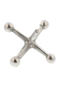 Grayson Lane Silver Aluminum Geometric Scultures - Set of 3 -GRAYSON LANE shop 330862891 AlternateImage3 l