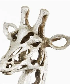 Grayson Lane Silver Polystone Giraffe 7 Grayson Lane Silver Polystone Giraffe -GRAYSON LANE shop 330862892 AlternateImage2 l