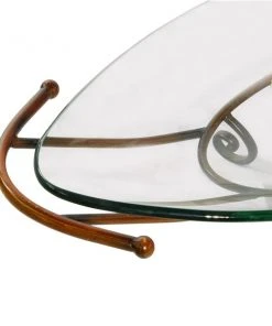 Grayson Lane Brass and Glass Serving Bowl 7 Grayson Lane Brass and Glass Serving Bowl -GRAYSON LANE shop 330862893 AlternateImage2 l