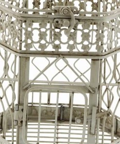 Grayson Lane Cream Metal Birdcages - Set of 2 6 Grayson Lane Cream Metal Birdcages - Set of 2 -GRAYSON LANE shop 330862899 AlternateImage2 l