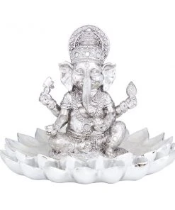 Grayson Lane Silver Polystone Zen Sculpture