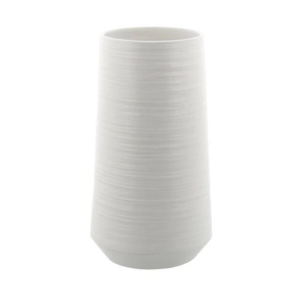 Grayson Lane Matte White Porcelain Vase 1 Grayson Lane Matte White Porcelain Vase