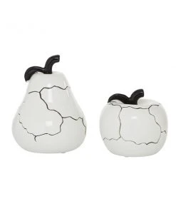Grayson Lane White Domolite Fruit Sculptures - Set of 2 -GRAYSON LANE shop 330862911 AlternateImage5 l