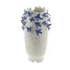 Grayson Lane White and Blue Ceramic Vase with Birds