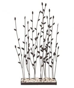 Grayson Lane Black Iron Plant Sculpture