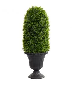 Grayson Lane 35-in Artificial Boxwood Tree