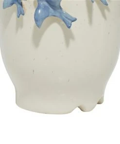 Grayson Lane White Ceramic Vase with Birds -GRAYSON LANE shop 330862933 AlternateImage2 l