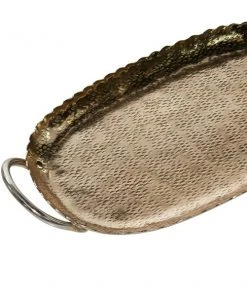 Grayson Lane Gold Aluminum Trays - Set of 2 -GRAYSON LANE shop 330862935 AlternateImage2 l