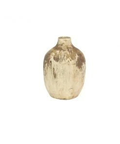 Grayson Lane Farmhouse Beige Ceramic Vase -GRAYSON LANE shop 330862939 AlternateImage4 l