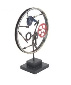 Grayson Lane Grey Metal Wheel Sculpture -GRAYSON LANE shop 330862944 AlternateImage3 l