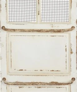 Grayson Lane 68-in H x 18-in W Cream Wood Farmhouse/Rustic Abstract Wall Accent -GRAYSON LANE shop 330901642 AlternateImage5 l