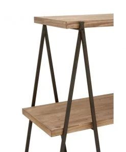 Grayson Lane 18-in D x 59-in W x 51-in H 3-Tier Decorative Wood Shelves -GRAYSON LANE shop 330901645 AlternateImage3 l