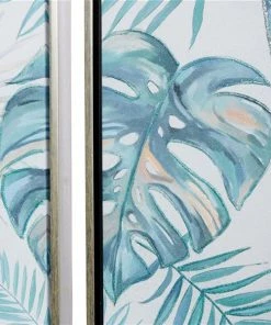 Grayson Lane Silver Wood Framed 47.25-in H x 15.75-in W Floral Canvas Hand-Painted Painting -GRAYSON LANE shop 330901648 AlternateImage3 l