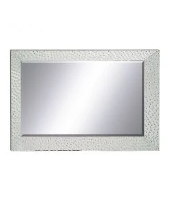 Grayson Lane 46.31-in L X 31.19-in W Modern Rectangle Clear Framed Wall Mirror -GRAYSON LANE shop 330901649 AlternateImage5 l