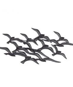 Grayson Lane 23-in H x 48-in W White Metal Coastal Animals Wall Accent -GRAYSON LANE shop 330901651 AlternateImage8 l