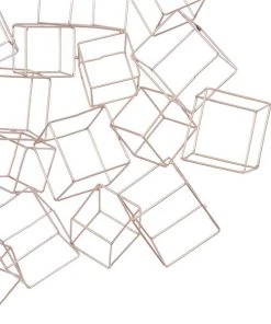 Grayson Lane 27-in H x 48-in W Gold Metal Modern/Contemporary Abstract Wall Accent -GRAYSON LANE shop 330901655 AlternateImage6 l