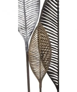 Grayson Lane 37-in H x 59-in W Black Metal Farmhouse/Rustic Floral and Botanical Wall Accent -GRAYSON LANE shop 330901656 AlternateImage5 l