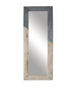 Grayson Lane 71-in L X 27.70-in W Farmhouse Rectangle Cream Framed Wall Mirror -GRAYSON LANE shop 330901662 AlternateImage5 l