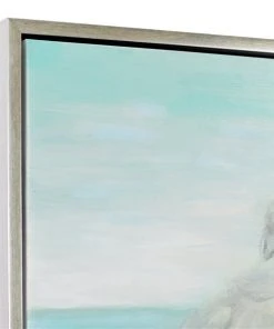 Grayson Lane Silver Wood Framed 47-in H x 36-in W Coastal Birds Canvas Painting -GRAYSON LANE shop 330901665 AlternateImage3 l