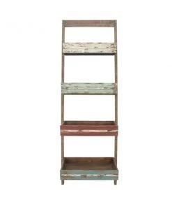 Grayson Lane 18-in D x 23-in W x 70-in H 4-Tier Leaning Wood Shelves -GRAYSON LANE shop 330901666 AlternateImage6 l