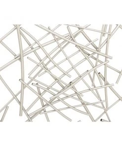 Grayson Lane 48-in H x 48-in W Silver Metal Modern/Contemporary Abstract Wall Accent -GRAYSON LANE shop 330901671 AlternateImage5 l