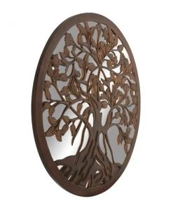 Grayson Lane 48-in H x 48-in W Brown Wood Rustic Tree Wall Accent -GRAYSON LANE shop 330901676 AlternateImage7 l