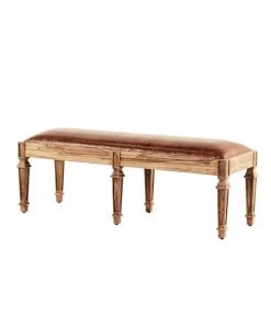 Grayson Lane Rustic Natural Brown Accent Bench