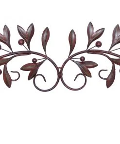 Grayson Lane 9-in H x 48-in W Brown Metal Traditional Floral and Botanical Wall Accent -GRAYSON LANE shop 330901683 AlternateImage5 l