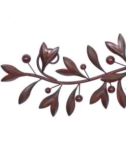 Grayson Lane 9-in H x 48-in W Brown Metal Traditional Floral and Botanical Wall Accent -GRAYSON LANE shop 330901683 AlternateImage6 l