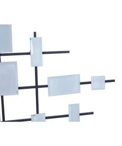 Grayson Lane 44-in H x 28-in W Clear Metal Glam Abstract Wall Accent -GRAYSON LANE shop 330901689 AlternateImage6 l