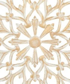 Grayson Lane 48-in H x 48-in W Brown/Tan Wood Traditional Ornamental Wall Accent -GRAYSON LANE shop 330901691 AlternateImage6 l