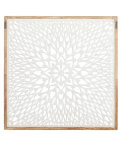 Grayson Lane 48-in H x 48-in W Brown/Tan Wood Traditional Ornamental Wall Accent -GRAYSON LANE shop 330901691 AlternateImage7 l